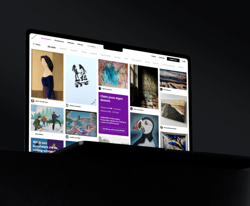 Online platform voor Online Gallery