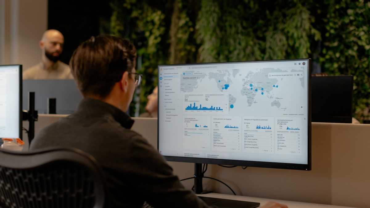 Google Analytics voorbeeld
